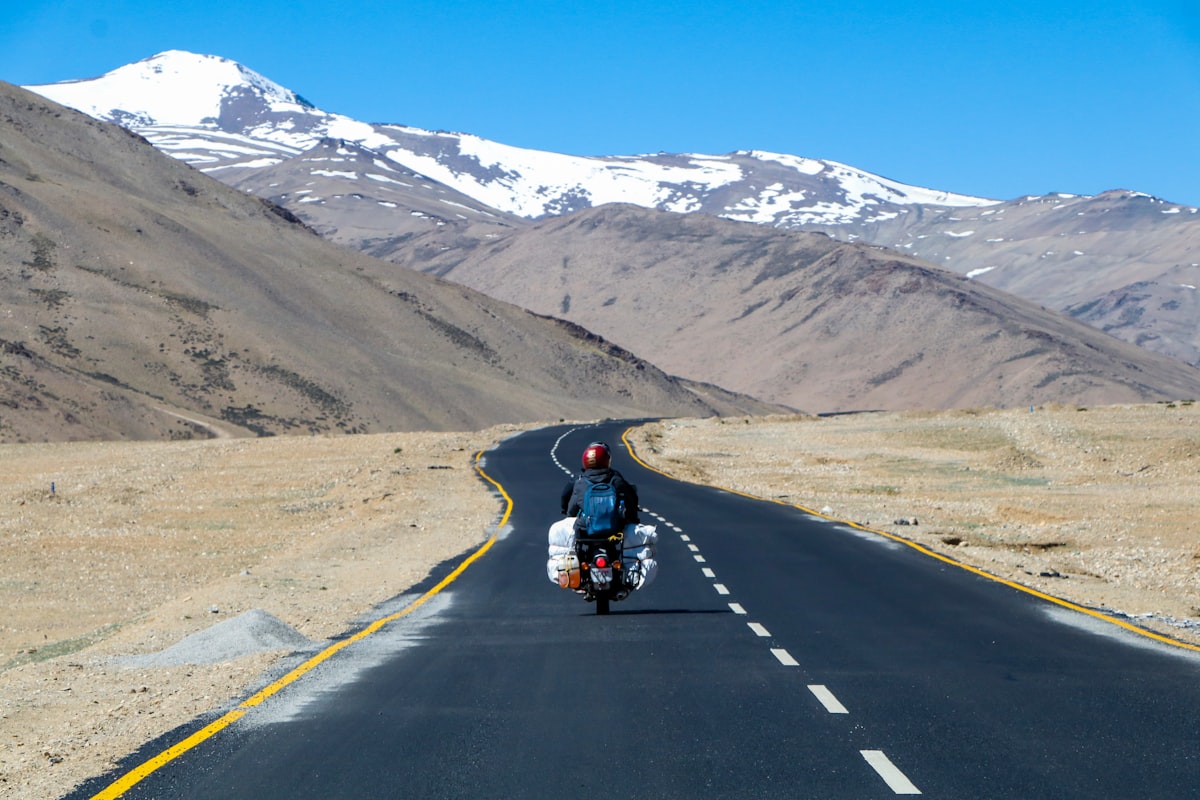 High mountain passes and dramatic valleys of Ladakh